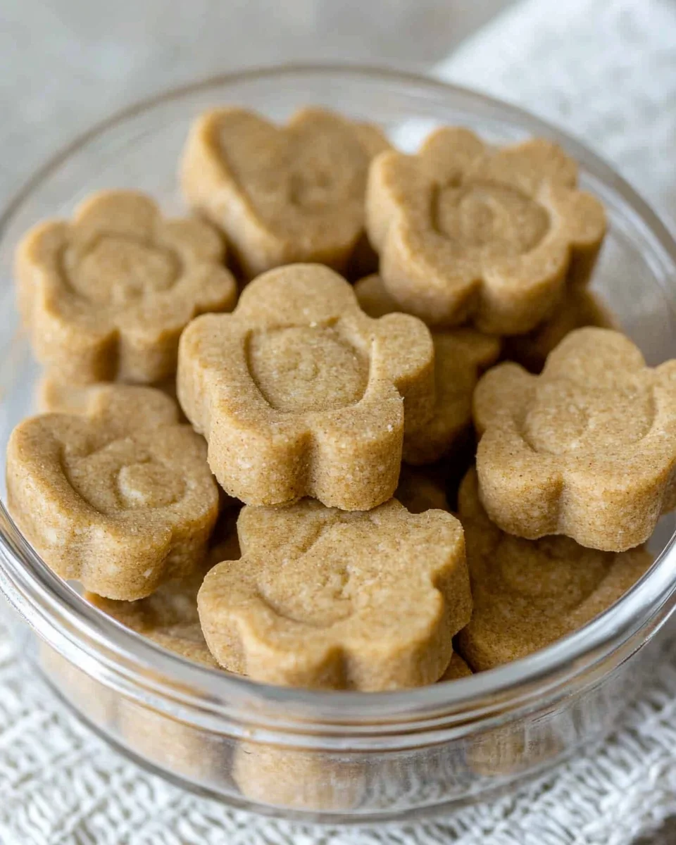 Peanut Butter Chicken Broth Dog Treats