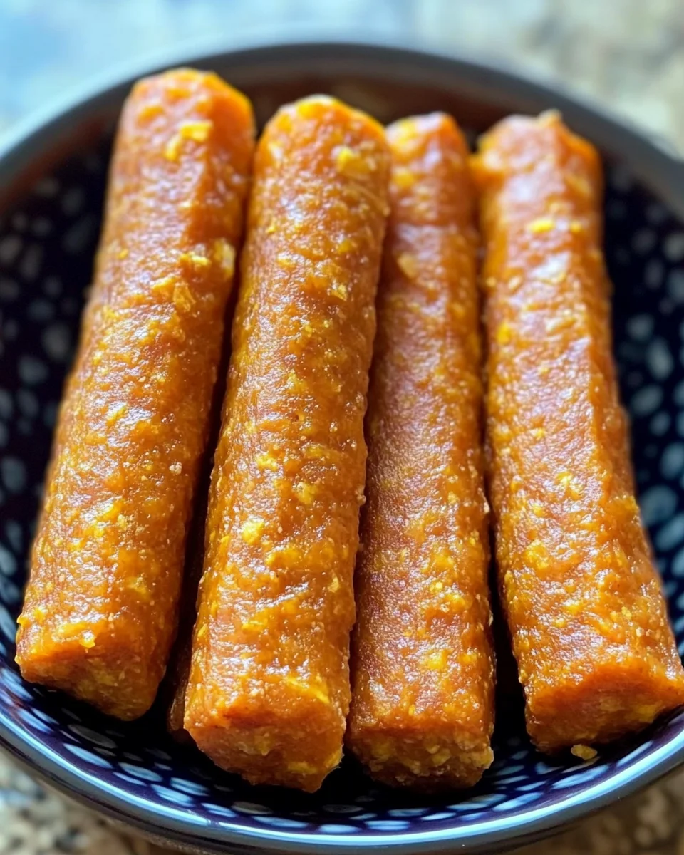 Sweet Potato & Chicken Sausage Sticks Recipe