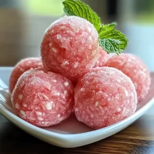 Watermelon Mint Frozen Treats Recipe for Dogs