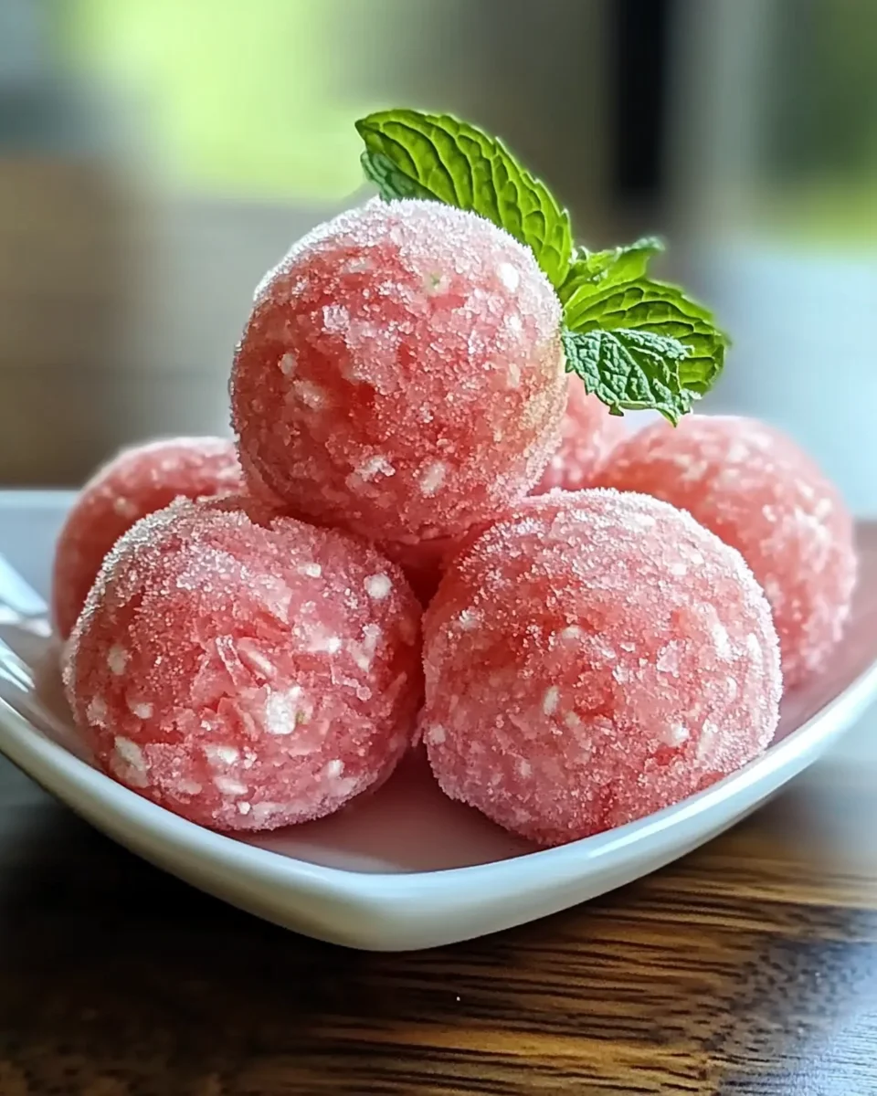 Watermelon Mint Frozen Treats Recipe for Dogs