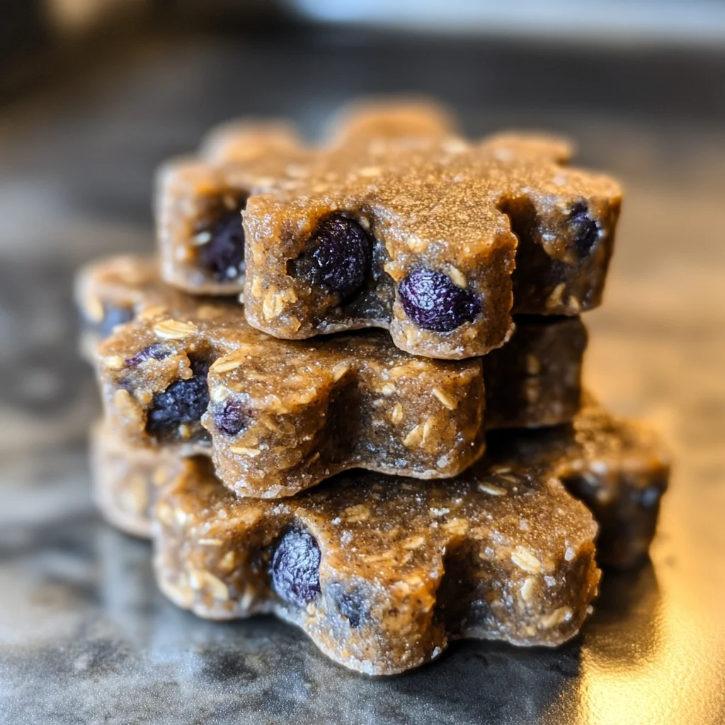 Blueberry Pumpkin and Oatmeal Chews for Dogs
