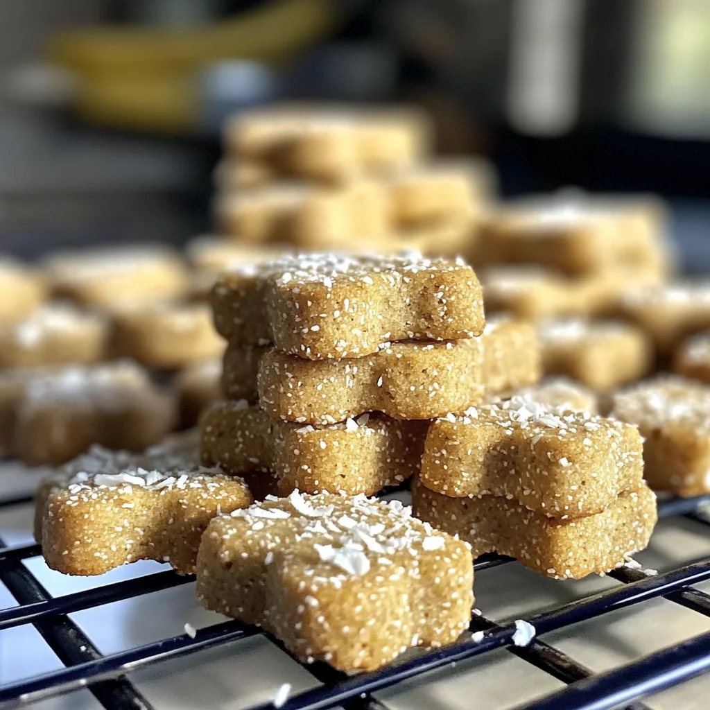 Coconut & Banana Biscuits for Dogs: A Heartwarming, Wholesome Treat Your Pup Will Love