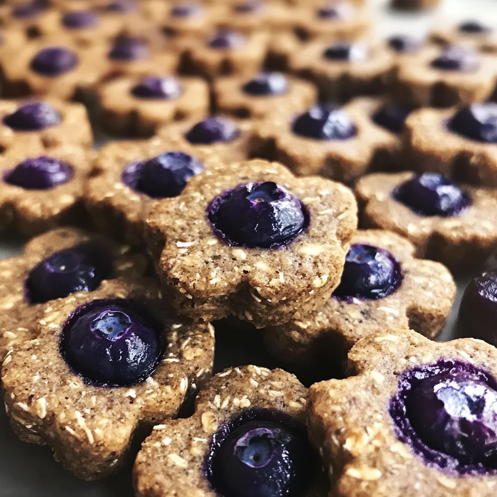 Homemade Blueberry & Oatmeal Dog Biscuits: A Wholesome Treat for Your Furry Friend