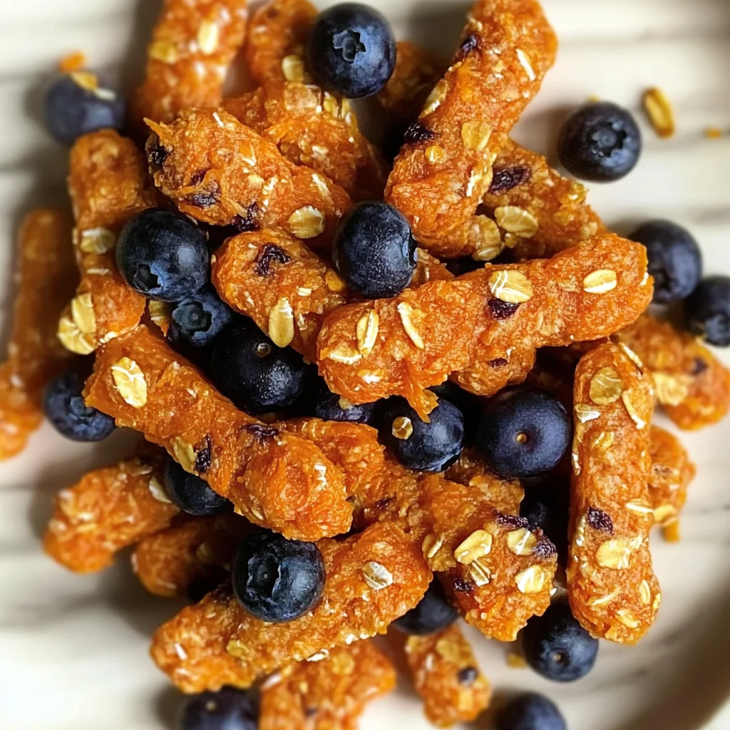 Homemade Carrot & Blueberry Bites for Dogs