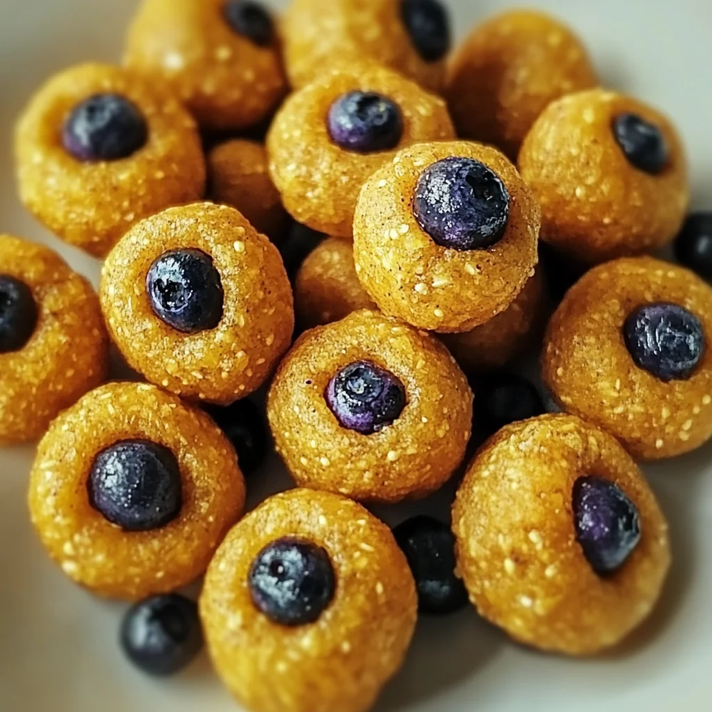 Pumpkin & Blueberry Bites for Dogs: A Healthy, Homemade Treat