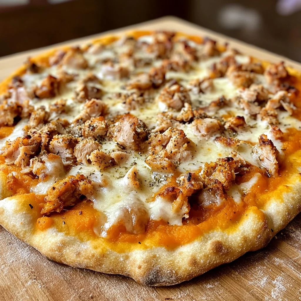 Pumpkin and Turkey Canine Pizza for Dogs: A Tail-Wagging Treat!