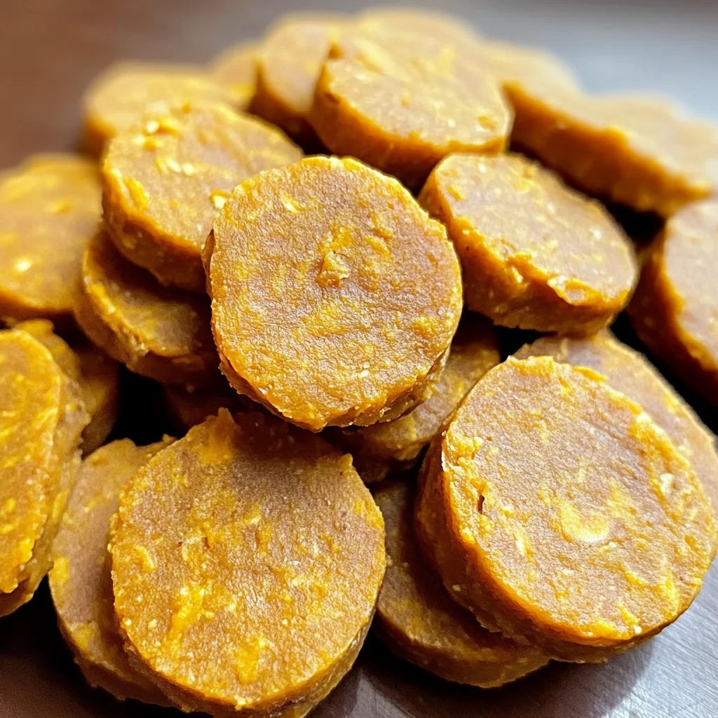 Sweet Potato Peanut Butter Rounds for Dogs Recipe