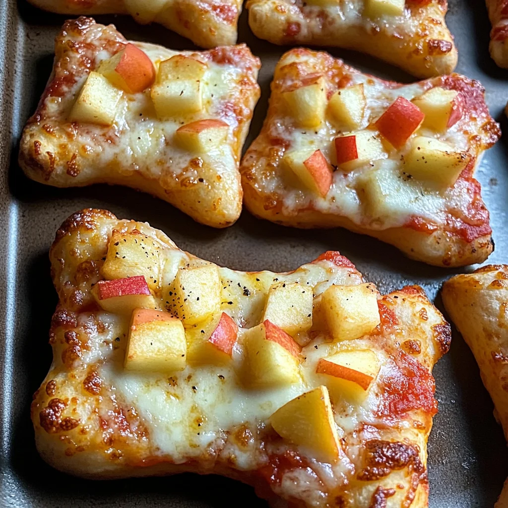 Apple and Cheese Dog Bone Pizza Recipe: A Fun and Healthy Treat for Your Pup