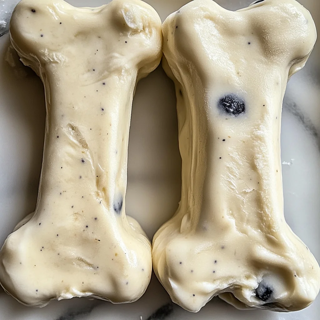 Banana & Yogurt Frozen Bone Treats Recipe for Dogs