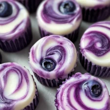Blueberry Swirl Yogurt Bites for Dogs