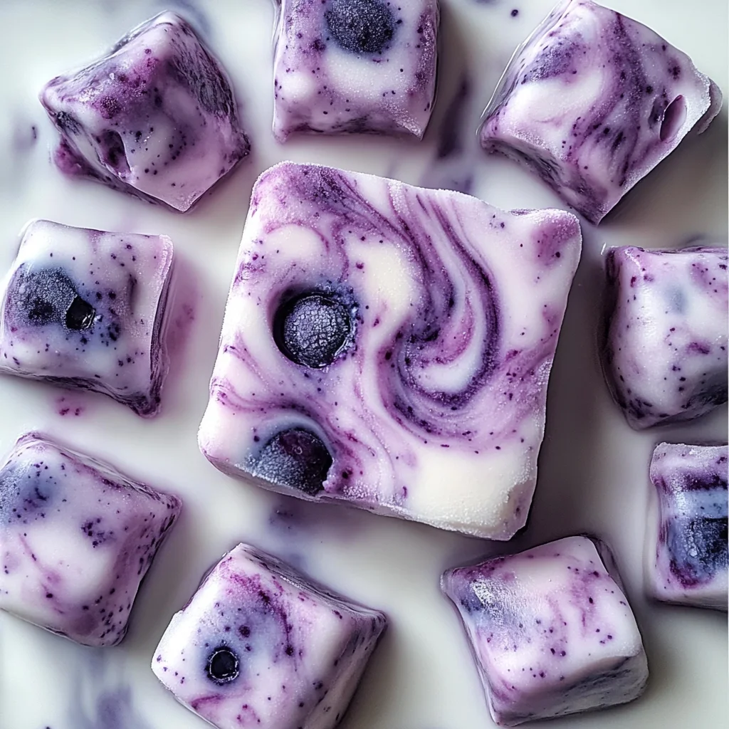 Blueberry Swirl Yogurt Dog Treat Recipe: A Cool and Healthy Treat for Your Pup