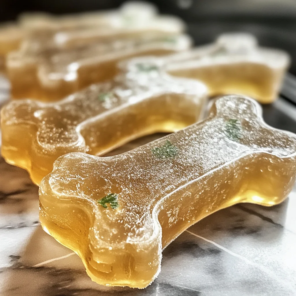 Frozen Chicken Broth Bone Treats Recipe: A Refreshing Delight for Your Dog
