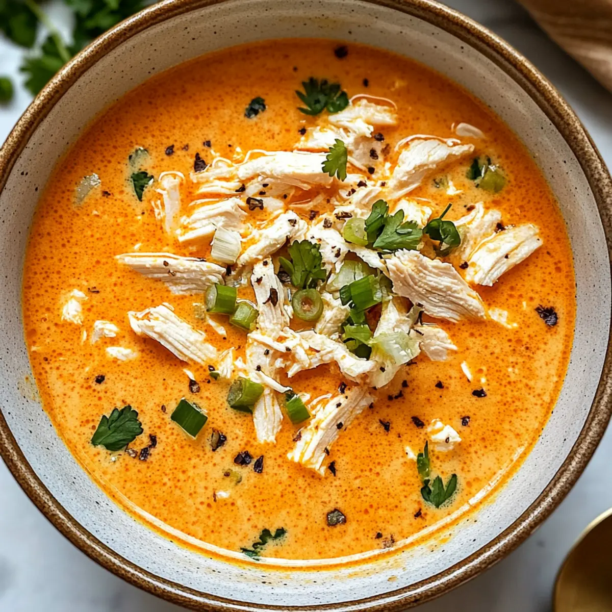 Buffalo Chicken Soup