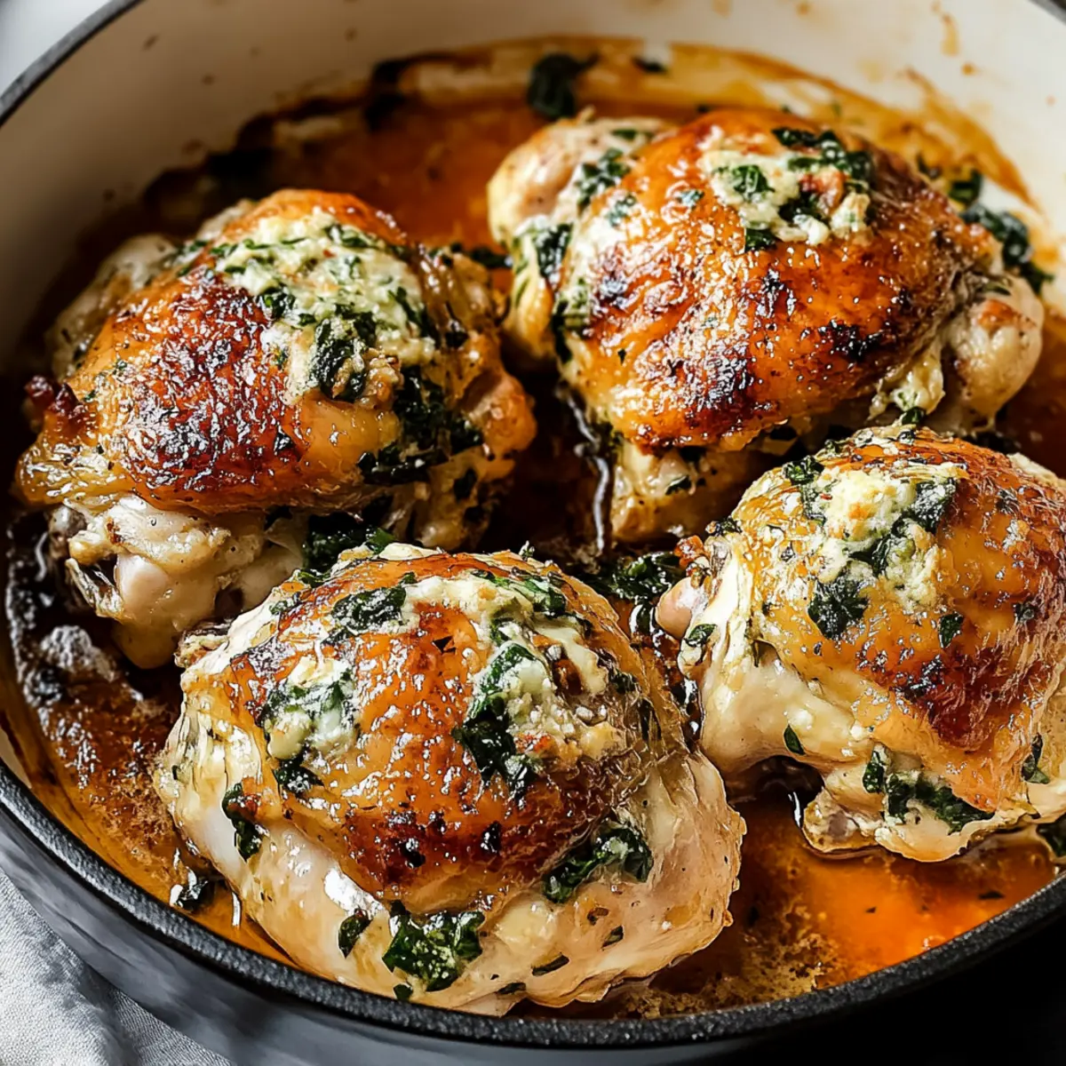 Stuffed Chicken Thighs