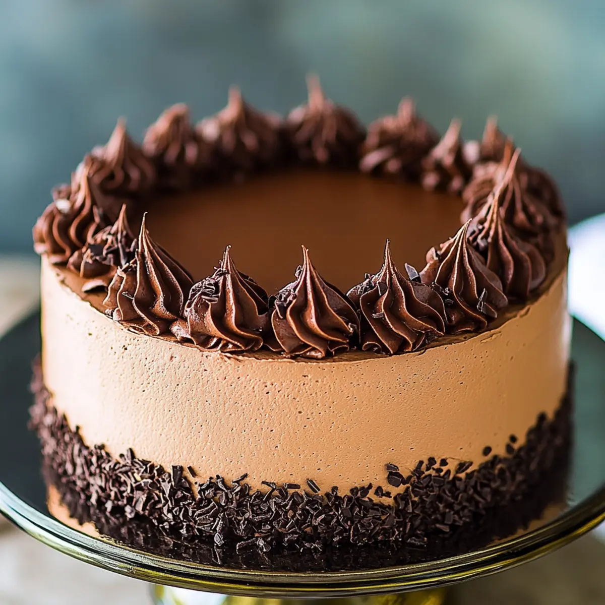 Chocolate Mousse Cake