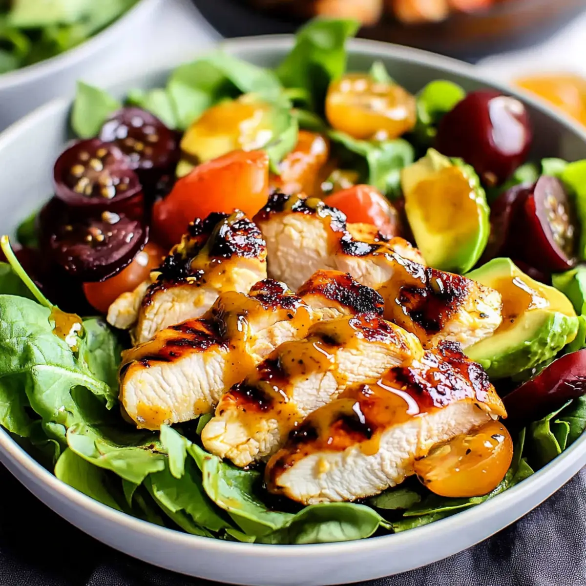 Honey Mustard Chicken Salad