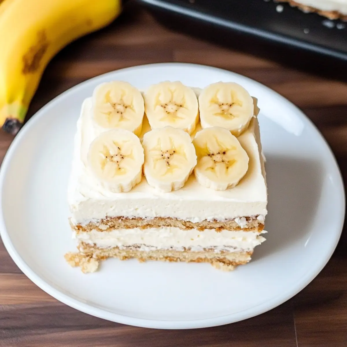 Banana Cream Icebox Cake