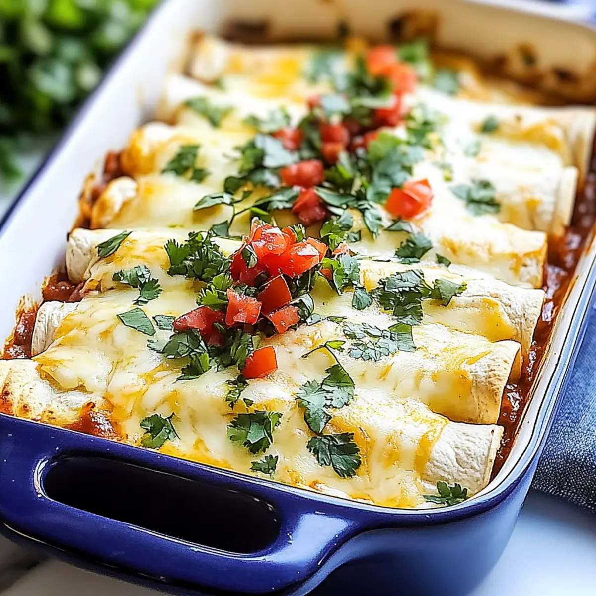 White Chicken Enchiladas