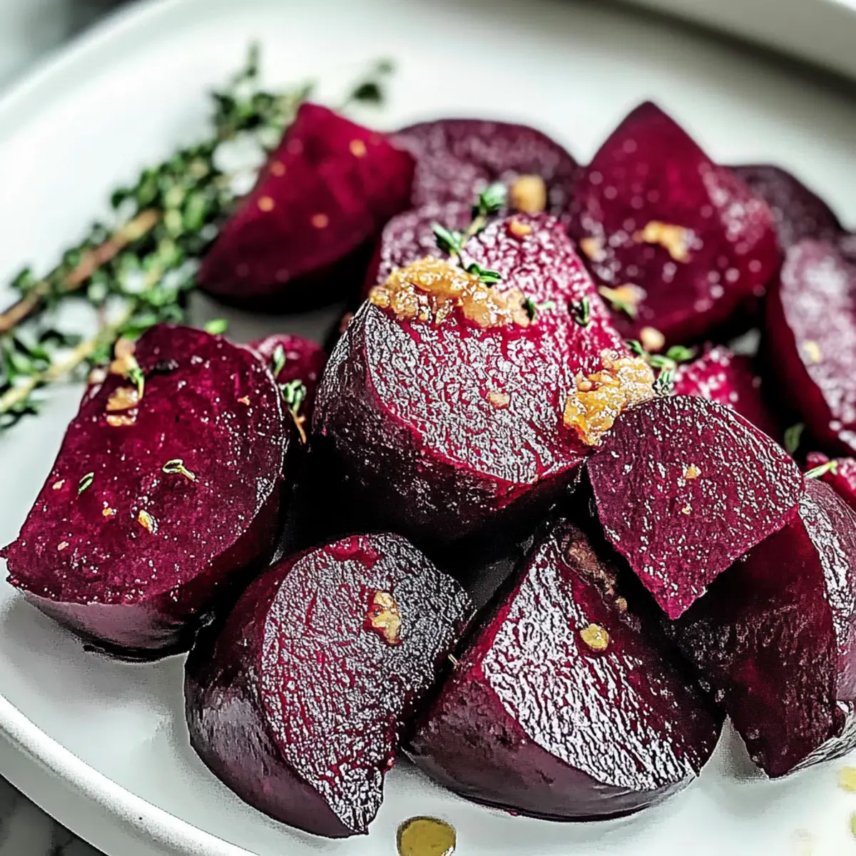 Oven Roasted Beets