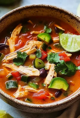 Delicious Chicken Fajita Soup