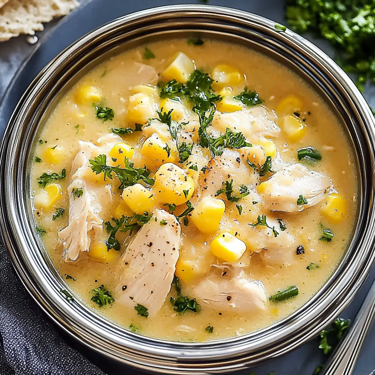 Chicken and Corn Chowder