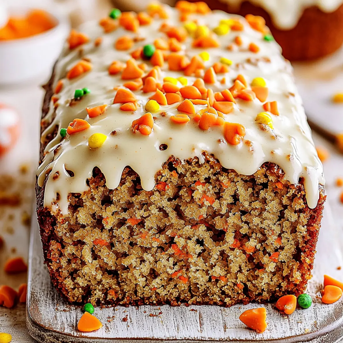 Carrot Cake Loaf