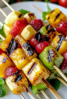 Grilled Fruit Kabobs