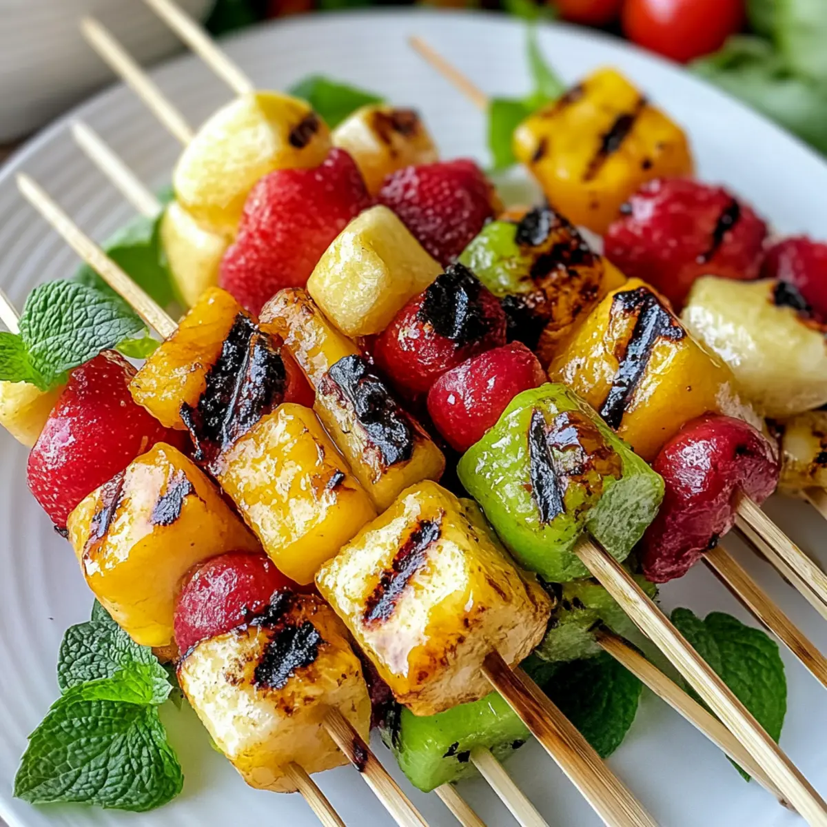 Grilled Fruit Kabobs