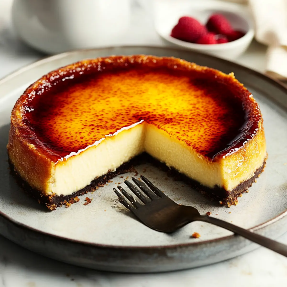 Creme Brulee Cheesecake