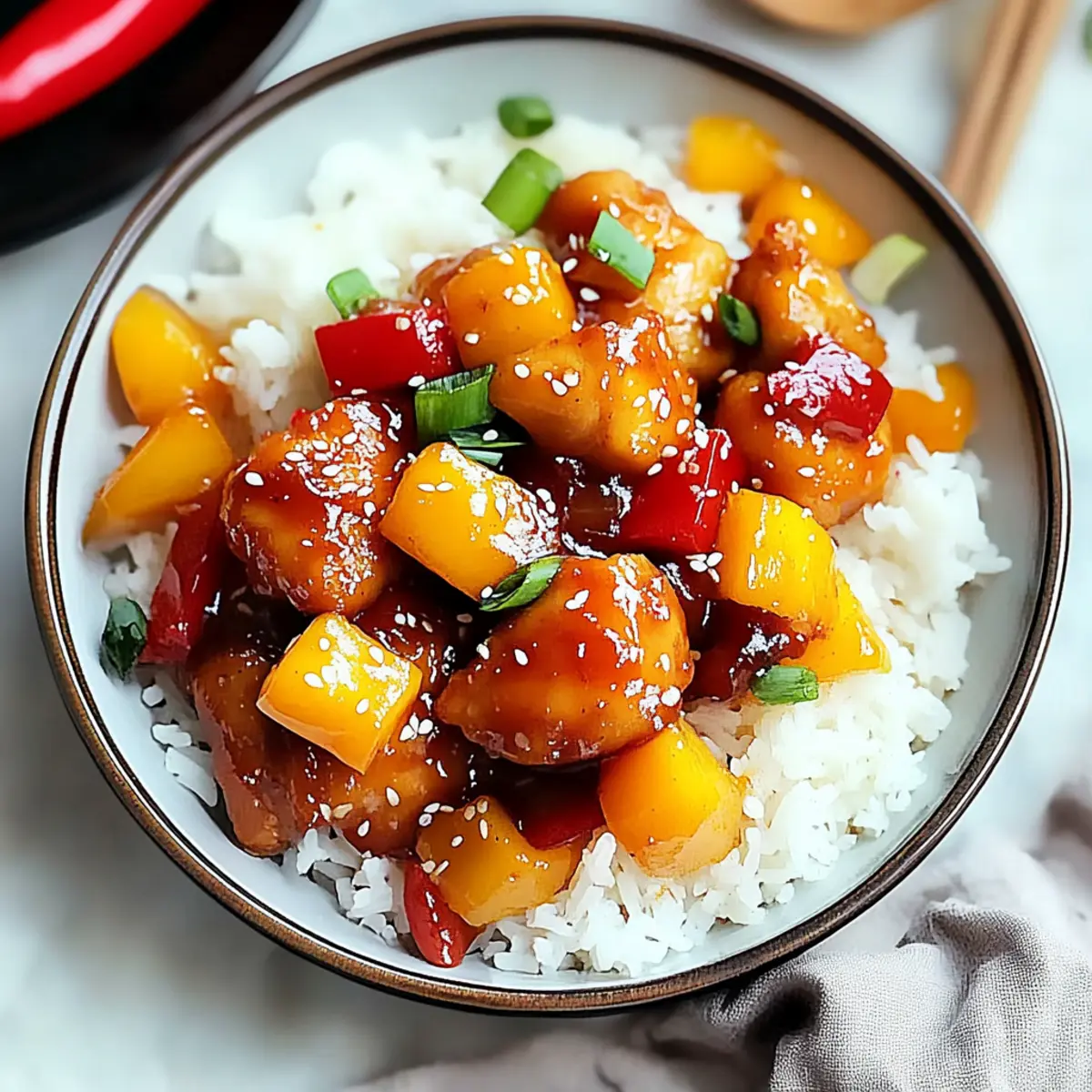 Sweet and Sour Chicken