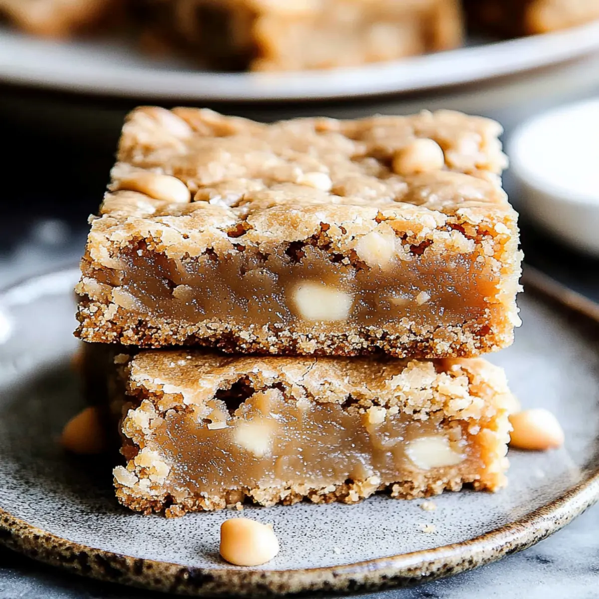 Butterscotch Blondies