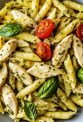 Lemon Basil Chicken Pasta