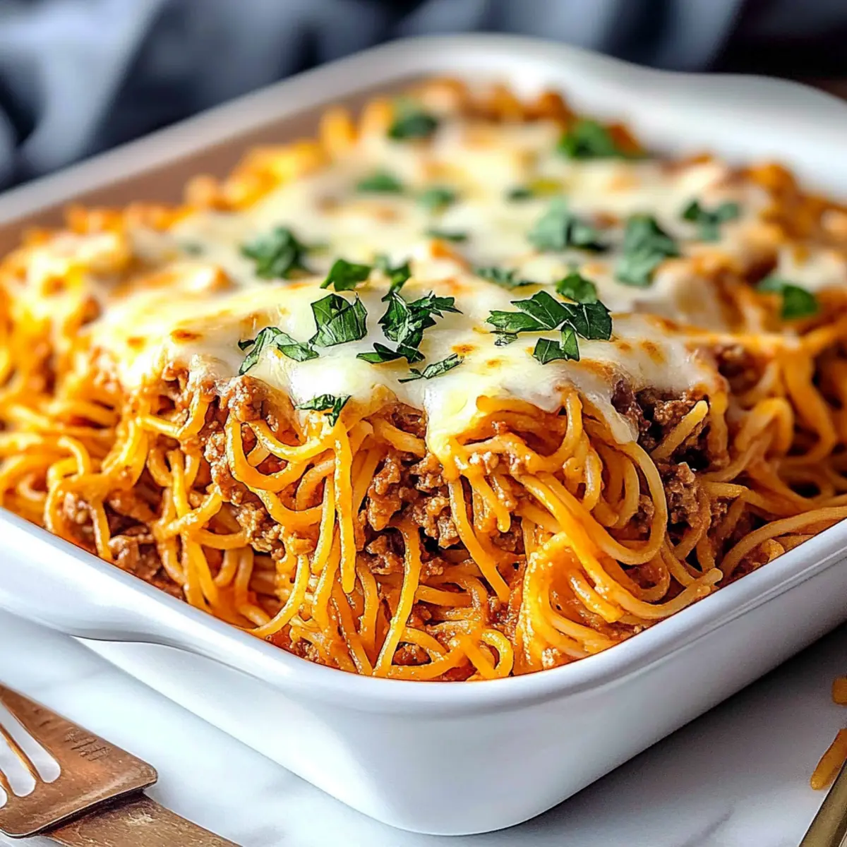 Baked Spaghetti