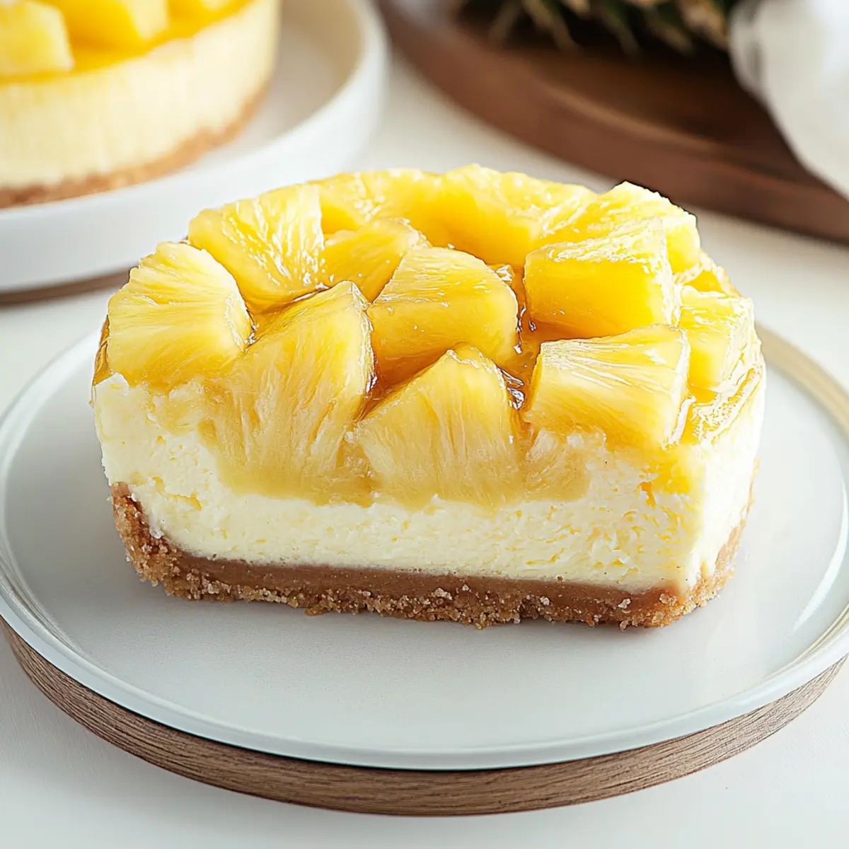 Pineapple Cheesecake
