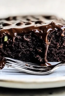 Chocolate Zucchini Snack Cake