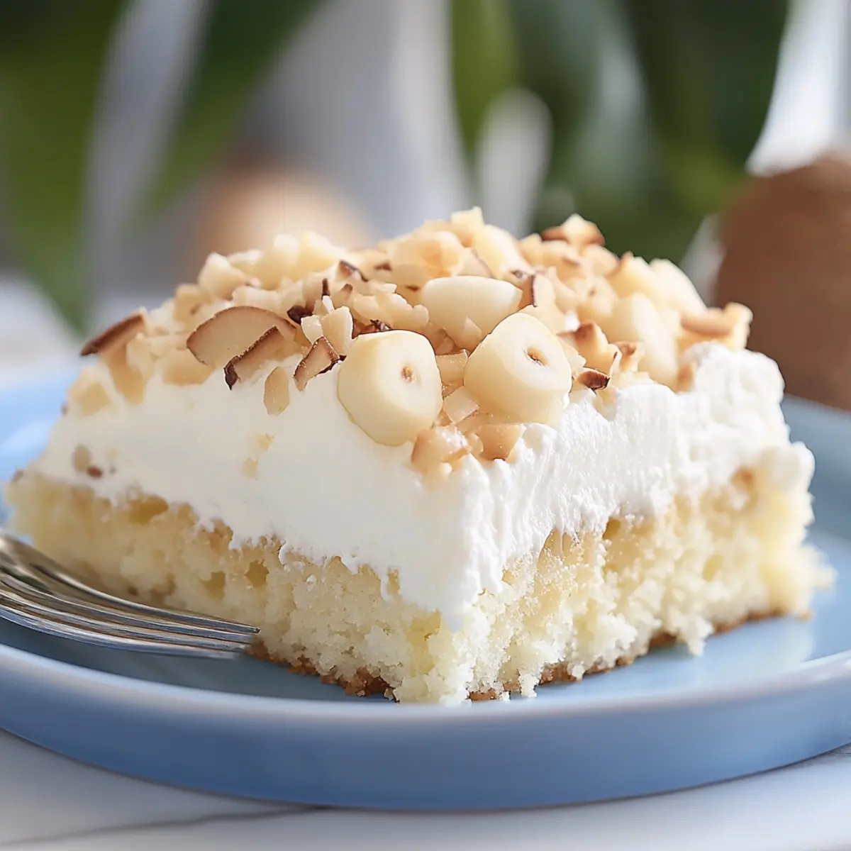 Coconut Cream Poke Cake