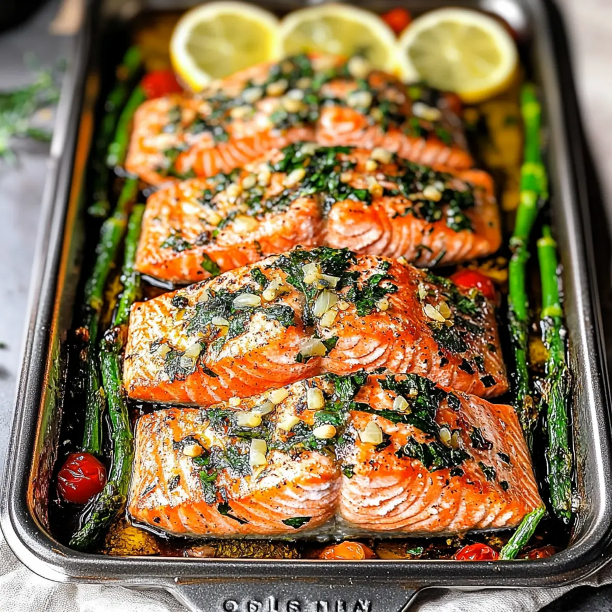Salmon in the Oven