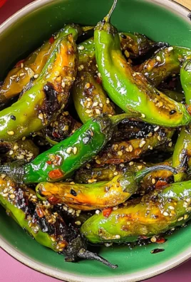 Blistered Shishito Peppers