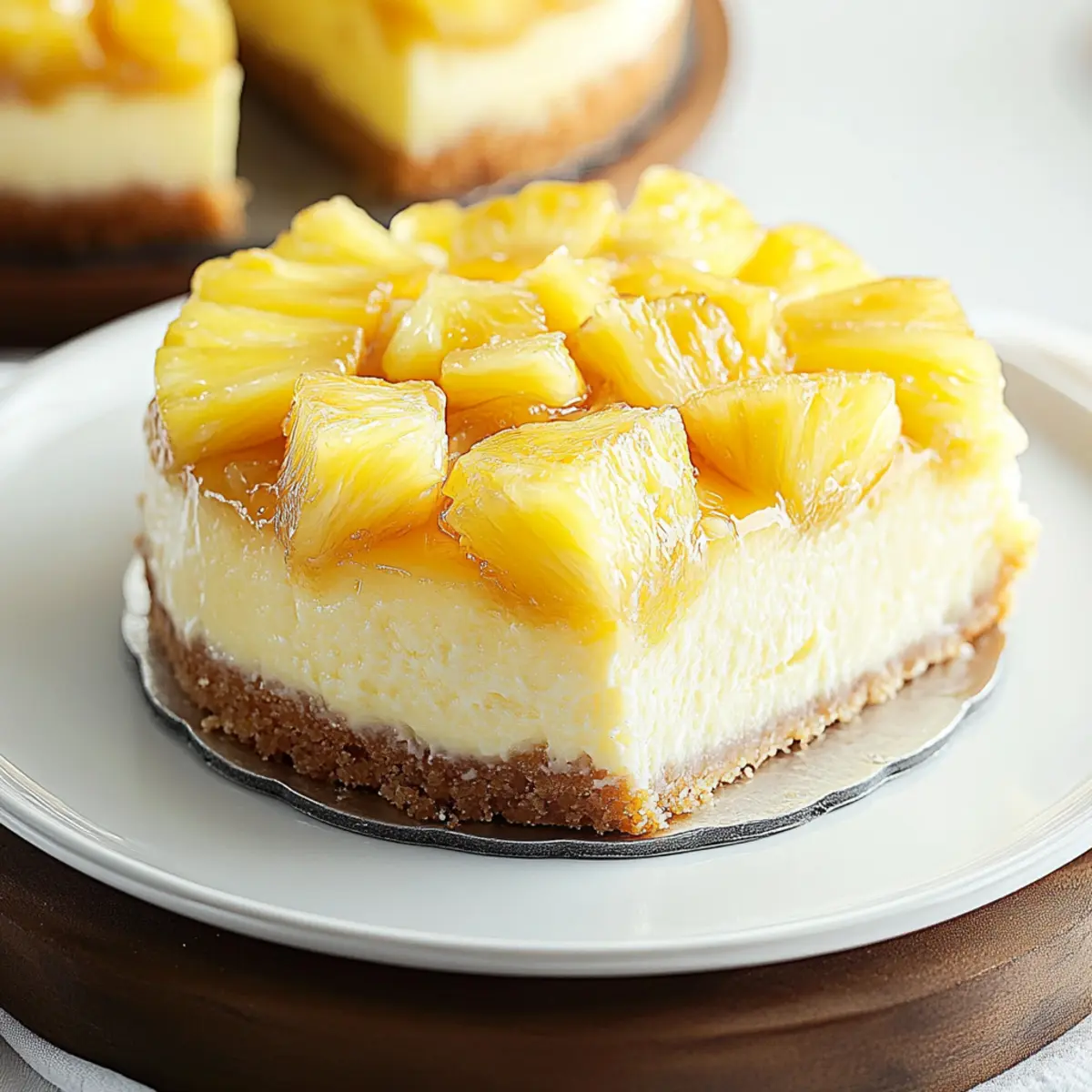 Pineapple Cheesecake