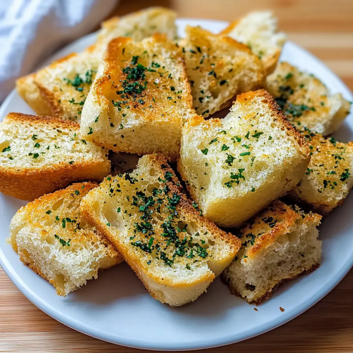 Air Fryer Garlic Bread