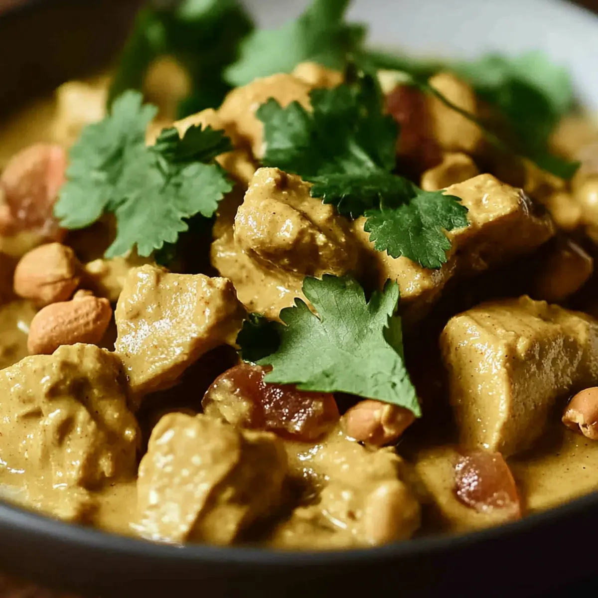 Chicken Peanut Curry