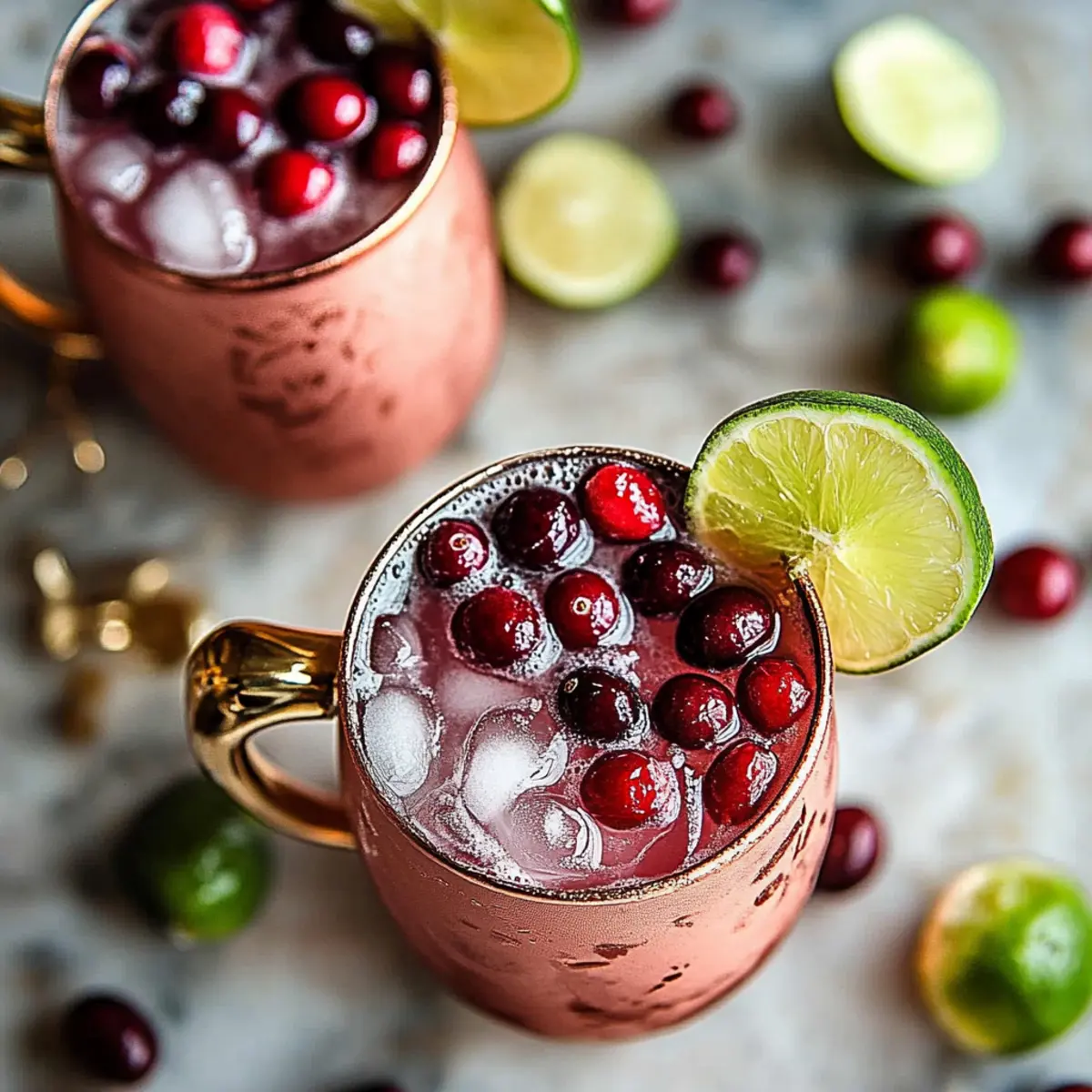 Cranberry Moscow Mule