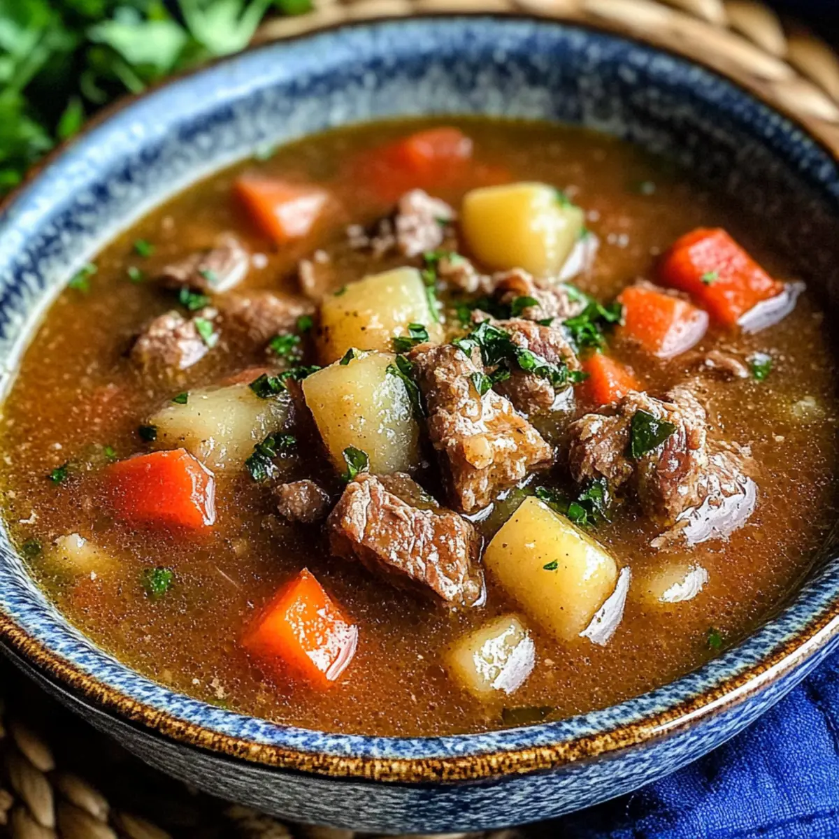 Georgian Beef Soup
