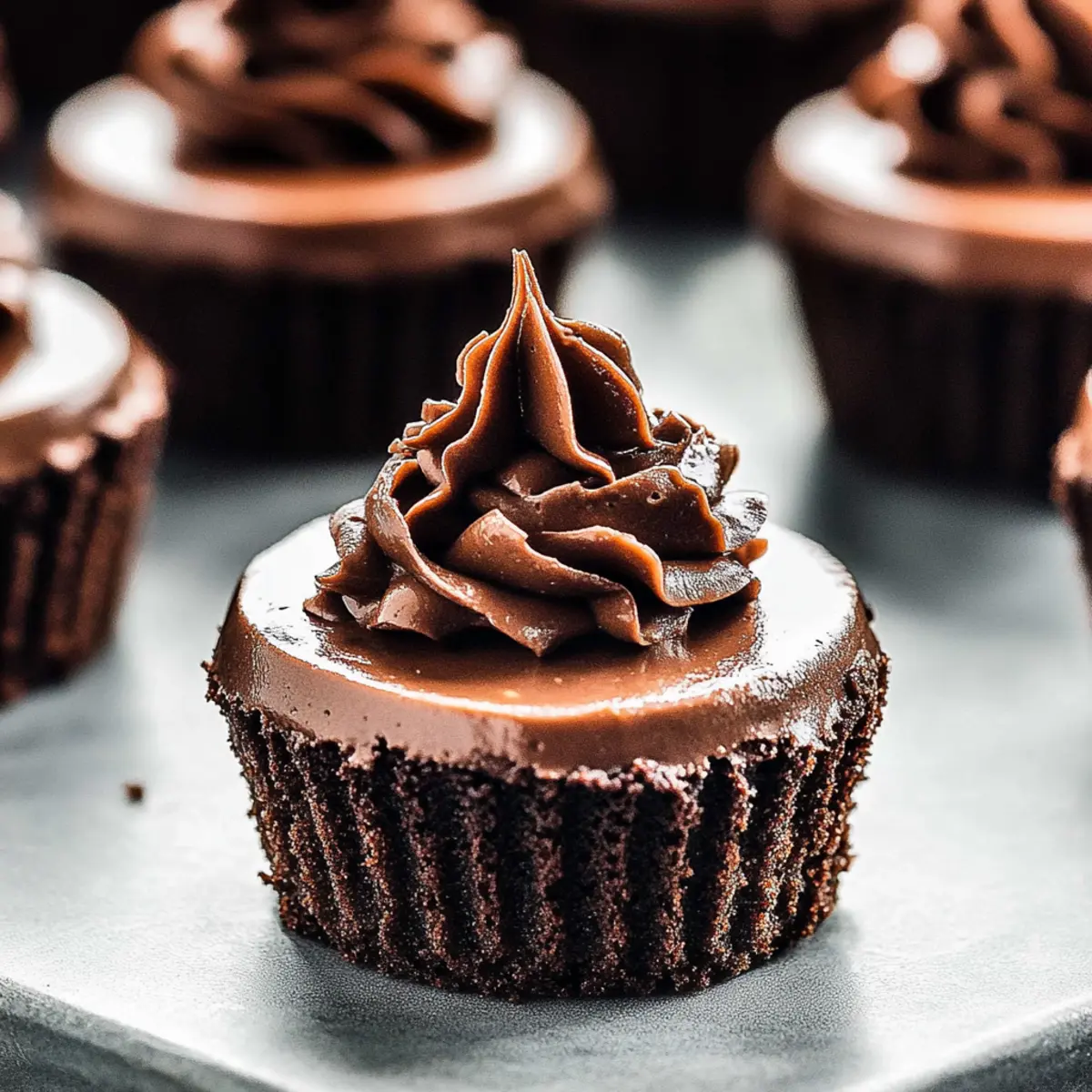 Mini Chocolate Cheesecakes