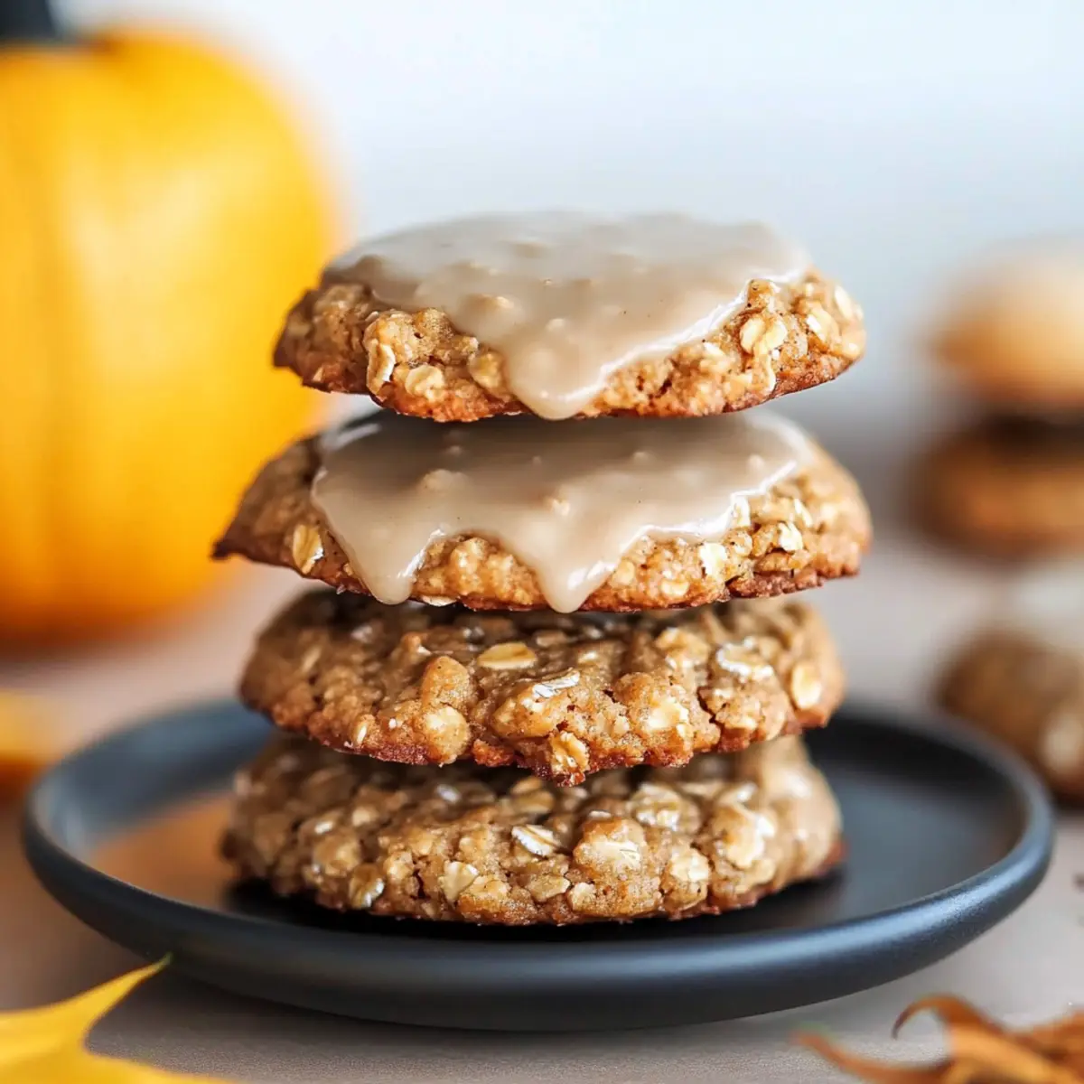 Pumpkin Oatmeal Cookies