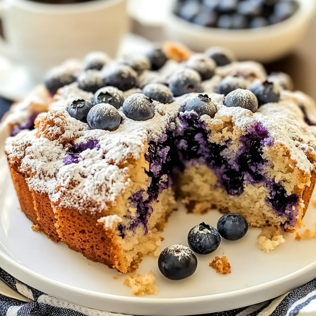 Blueberry Coffee Cake