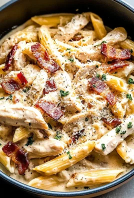 Creamy Chicken and Bacon Pasta