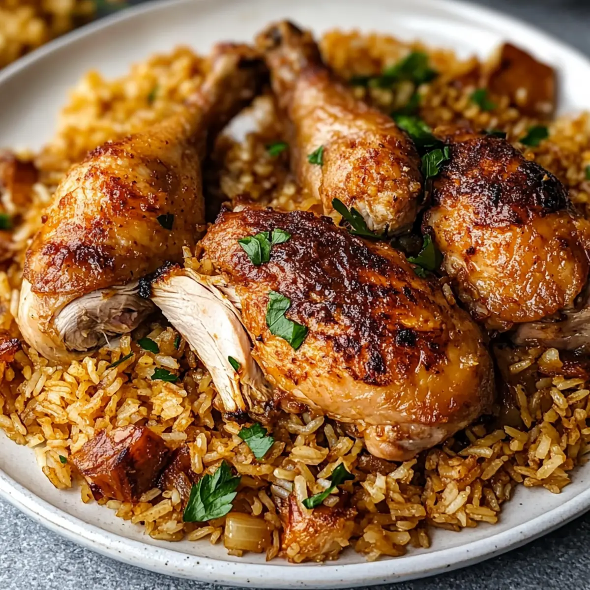 Arabic Chicken and Rice (Kabsa)