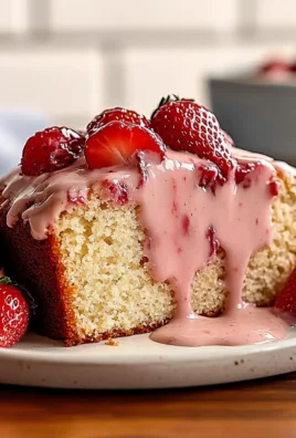 Strawberry Pound Cake