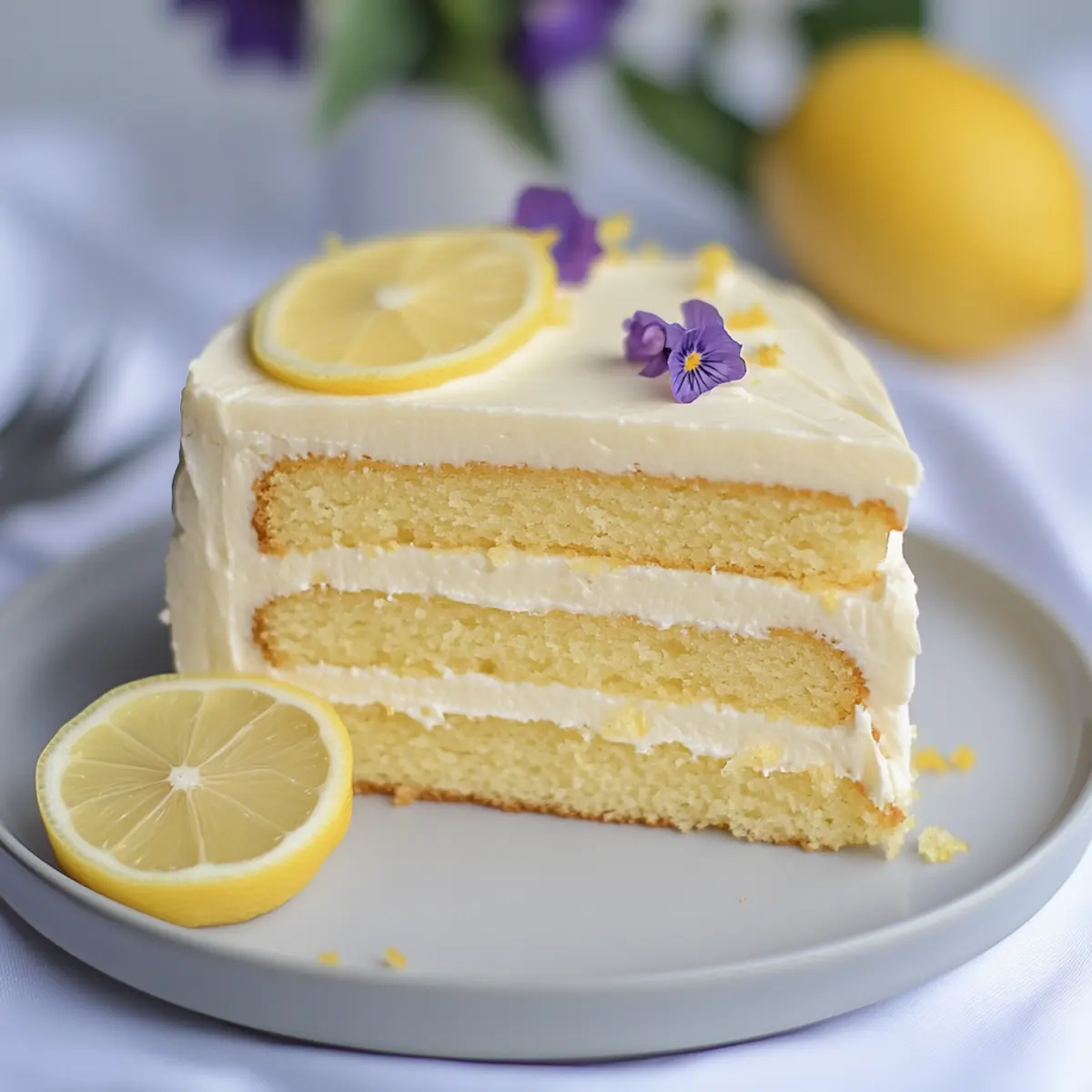 Fresh Lemon Cake